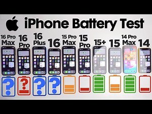 iPhone 16 ULTIMATE Battery Test!