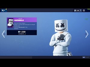 NEU Marshmello Skin| Marshmello Sets| Marsh-Posen Marsh Walk Emote FortniteShop 01.02.2019