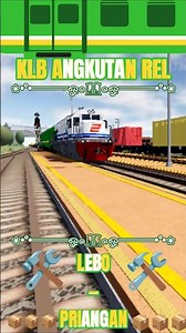 KLB angkutan rel, LD B🟢 & K2🔵🟢[#keretaapi#railfansdaop3#keretaluarbiasa#cc204#klb#keretaapiindonesi]