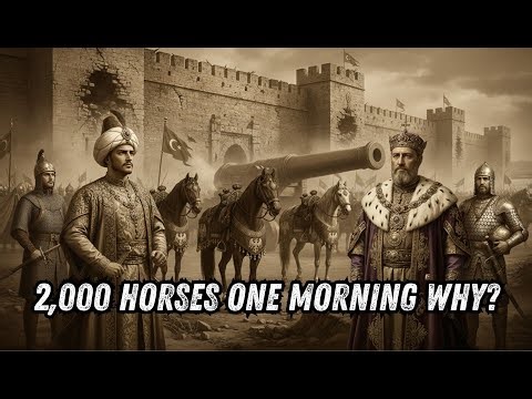 2,000 War Horses Sacrificed: Constantinople's Dark Secret 1453