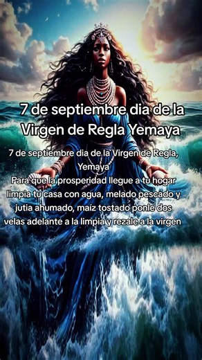 Cómo celebrar a Yemayá el 7 de septiembre: ofrendas y limpieza