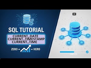 Date Function in SQL | Explain about SQL CURRENT_TIME, CURRENT_DATE, CURRENT_TIMESTAMP |SQL Tutorial