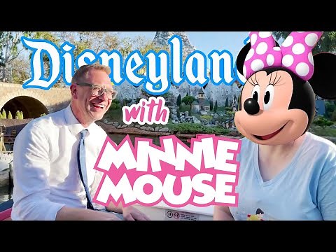 Going To Disneyland WITH Minnie Mouse! Kaitlyn Robrock the Current Voice Of Minnie Mouse