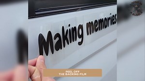 Large RV Decals and Stickers. Vinyl Transfer Letter Camping Stickers and Graphics for Camper, Trailer Hauler, Motorhome, Car, Van, & Truck (23.5x2 in, White)