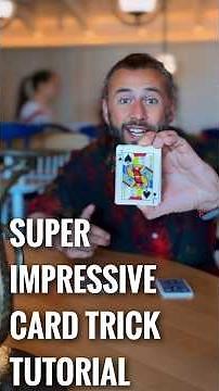 Super impressive card trick tutorial! #magictrickssecret #cardtrick #cardtricks #cardtricktutorial