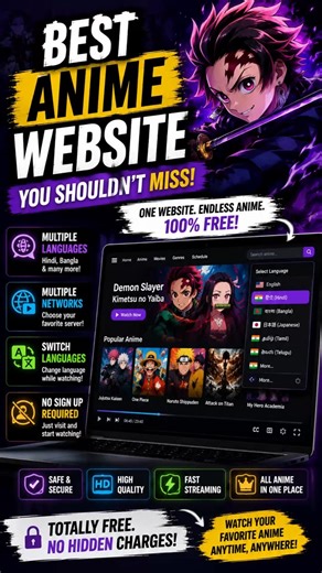 Best Website to Watch Dubbed Anime #animeshorts #anime #shorts