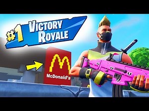 TOP 1 FORTNITE MAP McDONALD's ! avec LASALLE