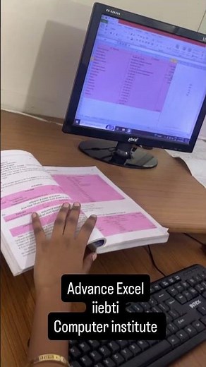 Advance excel course: iiebti Computer institute bathinda #iiebti#advanceexecel#bathinda