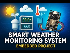 Embedded Sysetms Projects | Smart Weather Monitoring System | Kernel Masters Students Projects#trend