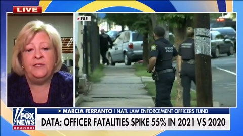 Police officer fatalities jump 55% in 2021