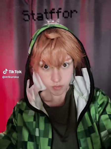 Creeper Cosplay Inspiration from Minecraft