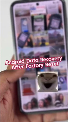 Factory Reset Your Android? Recover Your Lost Data! #tech#shorts