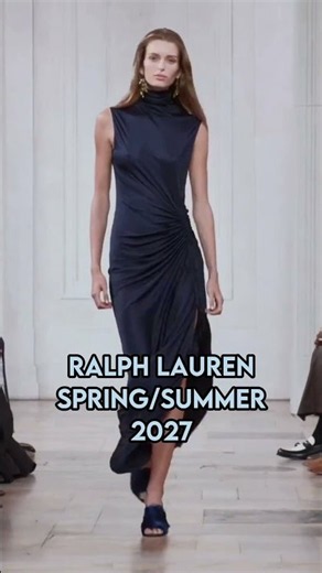 Shades of Blue at Ralph Lauren SS27 (My Top 5 Looks) #dress #newyork #blue
