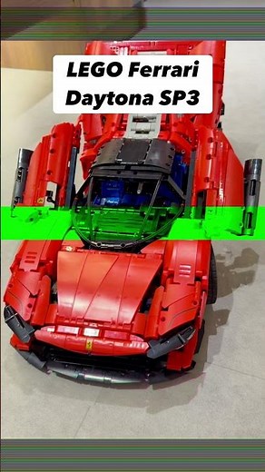 I Built the LEGO Ferrari Daytona SP3… Worth It? 🔥