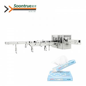 [Hot Item] Single Soft Facial Tissue Packaging Machine High Speed Intelligent Hand Towel Tissue Packing Machine with Full Servo