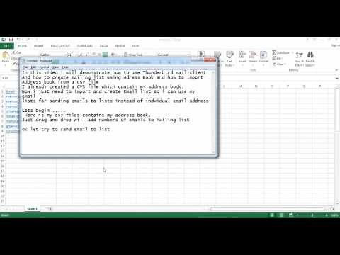 How to create Mailing List in Thunderbird By ITMarkaz Technologies