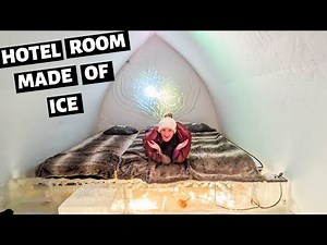 Rovaniemi Finland - Arctic SnowHotel & Glass Igloos, Ice Restaurant, Ice Bar
