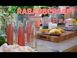 Rabarbersaft i Saftmaja | Baka med Frida