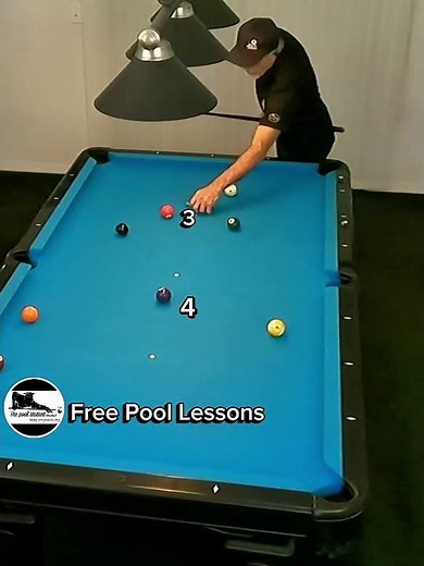 Two shots to start my run against the Ghost (Free Pool Lessons)