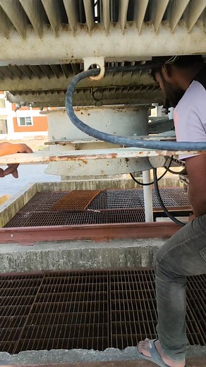 Transformer cooling fan checking ⚡ #love #life #highlight #everyonefollowers #facebookreelsviral | High Voltage Work