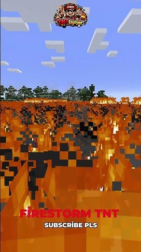 Minecraft’ta Şimdiye Kadar Yapılmış En Yıkıcı TNT ateş fırtınası #minecraft
