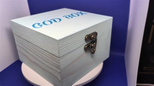 The God Box is a simple, powerful tool designed to help you practice spiritual surrender. No two boxes are alike. #godbox #prayerworks