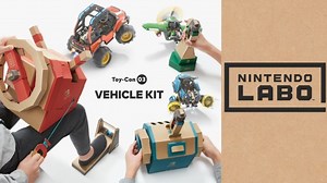 Nintendo Labo gets new Vehicle Kit on September 14