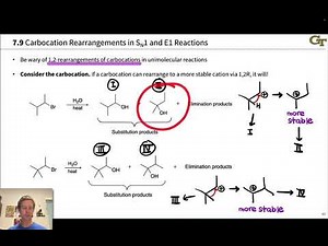 Unimolecular Elimination (E1) Reactions