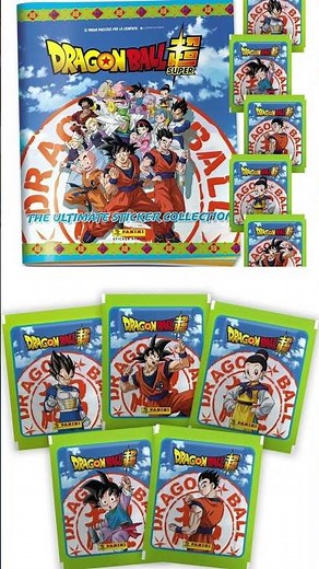 The new Panini Dragon Ball Super collection has arrived! #panini #dragonballsuper