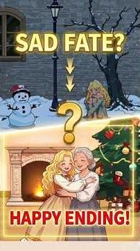 Saving the Little Match Girl 🥺 | Giving Her a Happy Ending! ✨ #shorts #puzzle