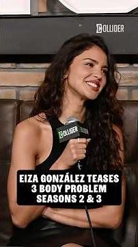 Eiza González Teases 3 Body Problem Season 2 & 3 #netflix #threebodyproblem #eizagonzález