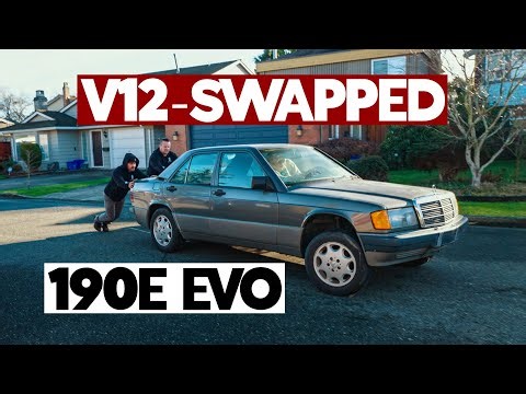 Building A V12 Mid-Engine Mercedes 190E EVO Race Car - Part 1