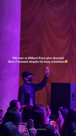 100 men vs Wilbert Ross who directed Bea's Fanmeet