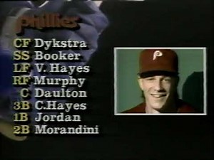 New York METS at Philadelphia PHILLIES 9/8/90 Original WWOR Broadcast