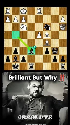 Move Of The Century ‼️#chess #chessgame #chessplayer