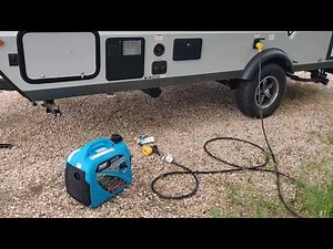 Pulsar 2000W Generator running 13.5k BTU AC