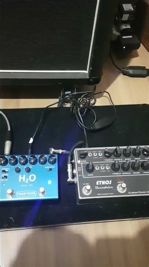 Testando Truetone H2O V3 e Ethos Overdrive.