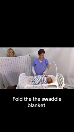 Let Mommy Sleep | Night Doulas & Newborn Care on Instagram: "How to do a traditional #swaddle 1. fold the top corner of a swaddle blanket down about 5 inches. 2 place baby on the blanket with their shoulders just above the fold. 3 Take the shorter side of the blanket and wrap it snugly across the shoulders, tucking it underneath their body. 4 Wrap the other side across the shoulders and tuck it in. 5 Check that the swaddle is snug but that baby’s legs can move. 6 always place baby on their back 