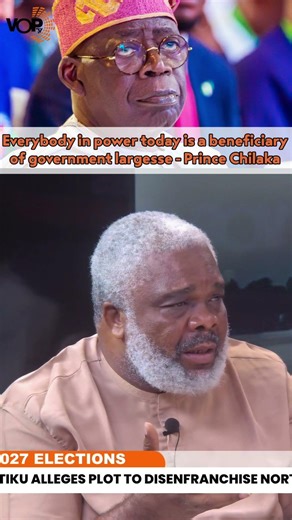 Everybody in power today is a beneficiary of government largesse - Prince Chilaka