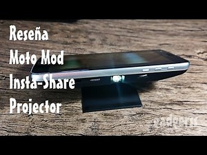 Reseña Moto Mod Insta Share Projector (Review en español)