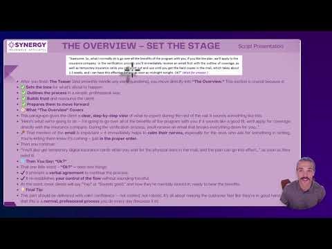 Pitch Training using Synergy Script