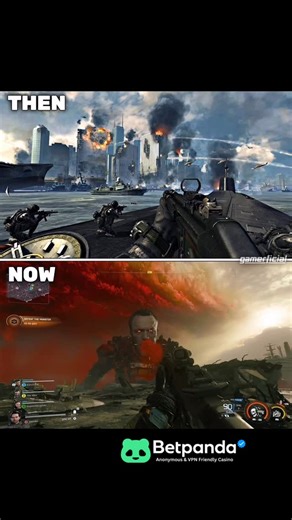 G For Gaming 🎮 on Instagram: "Call of Duty Campaigns - Then vs Now . Follow: @gforgaming For more ✌️ #game #gta #console #playstation5 #playstation #xbox #xboxone #xboxseriesx #gta6 #3d #rockstargames #videogames #microsoft"