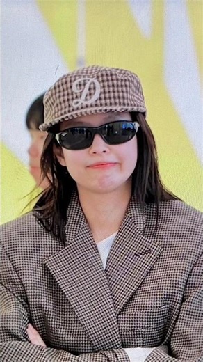 My beautiful Jennie at ICN Airport heading to Hong Kong for her performance at ComplexCon