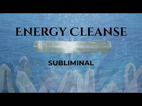 Crystal Energy Cleanse ✩ Purify Mind, Body Spirit ✩ Powerful Cleansing Subliminal ✩