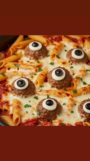 👀💀 Something creepy’s watching you — and it’s delicious! These spooky eyeball food ideas made with eggs, berries, salami, and more will turn your Halloween table into a feast of fright! 🎃🍝 Perfect for pasta, spaghetti, or party platters — fun, freaky, and totally festive! 🕷️✨ 📌 This post is shared for fun, educational, and idea purposes only. Credit to all original creators. 💫 #fblifestyle #halloweenfoodideas #spookyrecipes #halloweendinner #halloweencooking #creativehalloween #halloweent