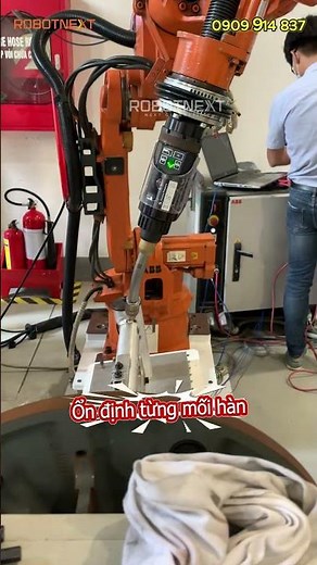 Tích Hợp Cánh Tay Robot Hàn Tự Động | Dự Án Thực Tế Robotnext