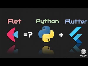 Flet是以Python程式語言來開發Flutter App的框架 ‪@ioinfinity‬