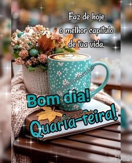 LINDAS MENSAGENS DE BOM DIA QUARTA-FEIRA❤️ #bomdia #bomdiaamor #mensagem #mensagesdivinas #boa #bom