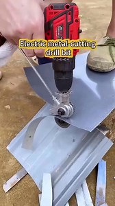  No noise! No sparks! No clogging! ✨ Attach this drill-bit accessory to your electric drill and instantly turn it into a powerful metal cutter. It cuts faster than traditional tools and delivers clean, burr-free results.  Make your metalworking projects easier and more efficient! ️Compatible with any drill bit.藺 https://realgoodsstore.com/products/sheet-metal-cutter-drill-attachment | Authorized Genuine Products Store | Facebook