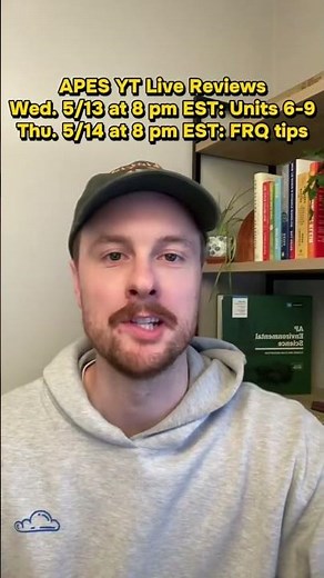 Come review for the AP Environmental Science exam tonight and Thursday! #apenvironmentalscience
